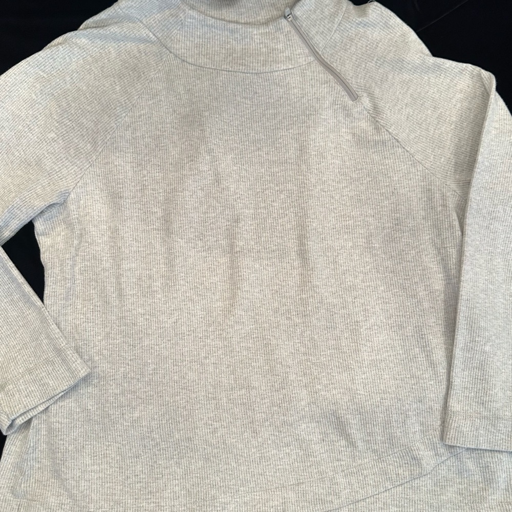T by Talbots Gray out top